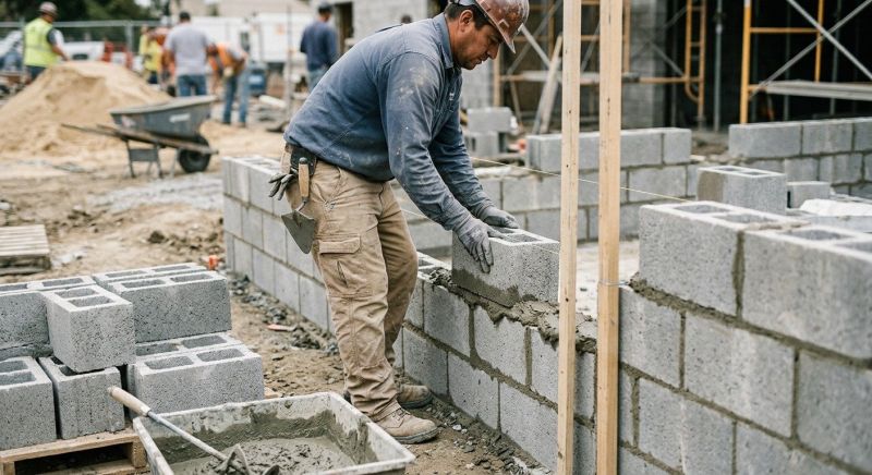 Block Wall Installation in West Hartford, CT